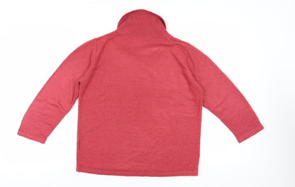 Womens UK Size M Honor Millburn Red Pullover Jumper