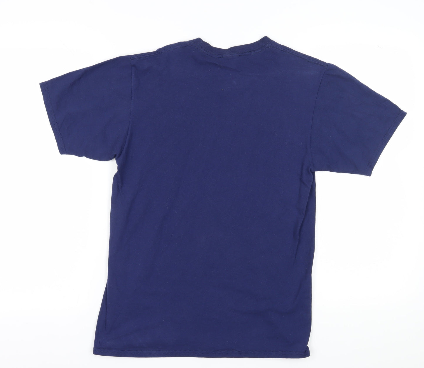 Unisex Adults UK Size M Port & Company Blue Basic T-Shirt