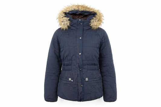 Womens UK Size S Pepe Jeans Blue Puffer Jacket