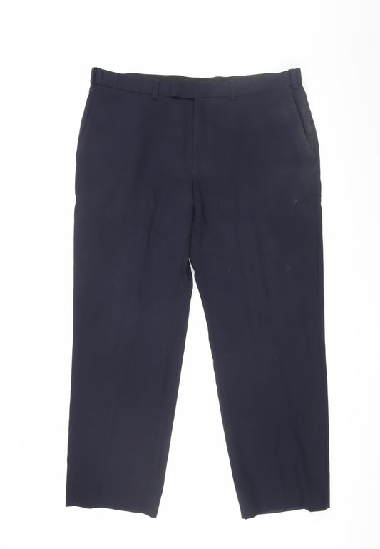 Marks and Spencer Men's Black Wool Dress Pants Size 38