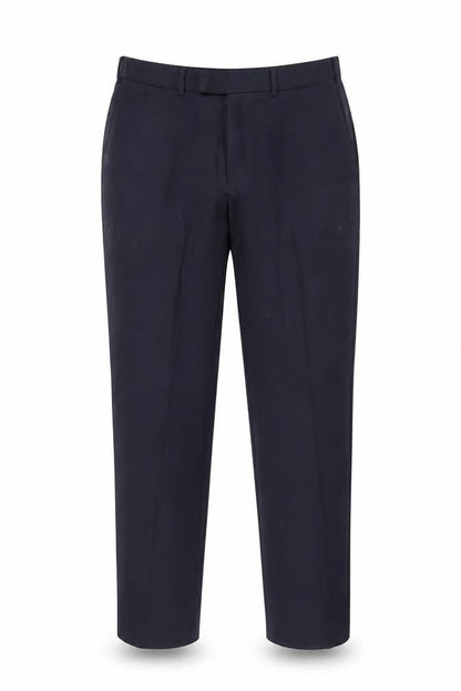 Mens UK Size 38 Marks and Spencer Regular Fit Dress Pants Black Trousers