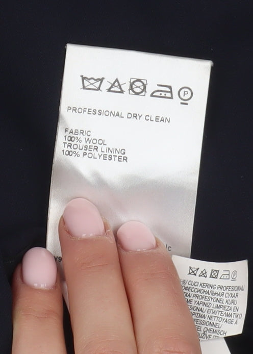 Marks and Spencer Men's Black Wool Dress Pants Size 38