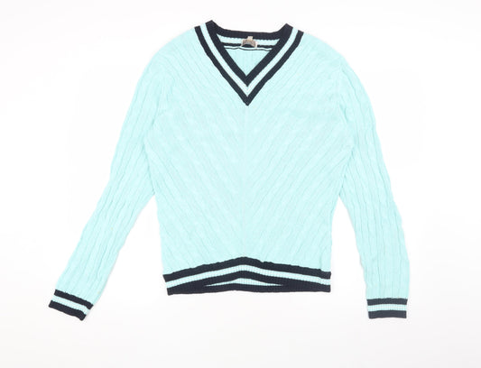 Womens UK Size L CC Blue Pullover Jumper
