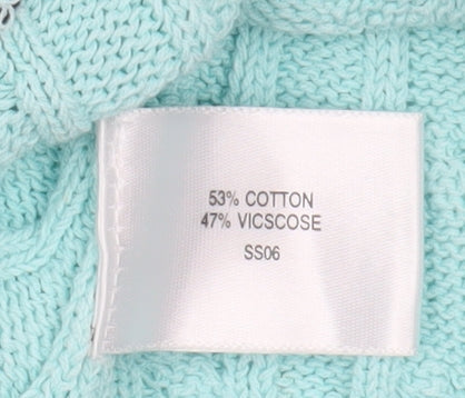 Womens UK Size L CC Blue Pullover Jumper