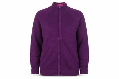 Womens UK Size L Cotton Traders Purple Basic Jacket