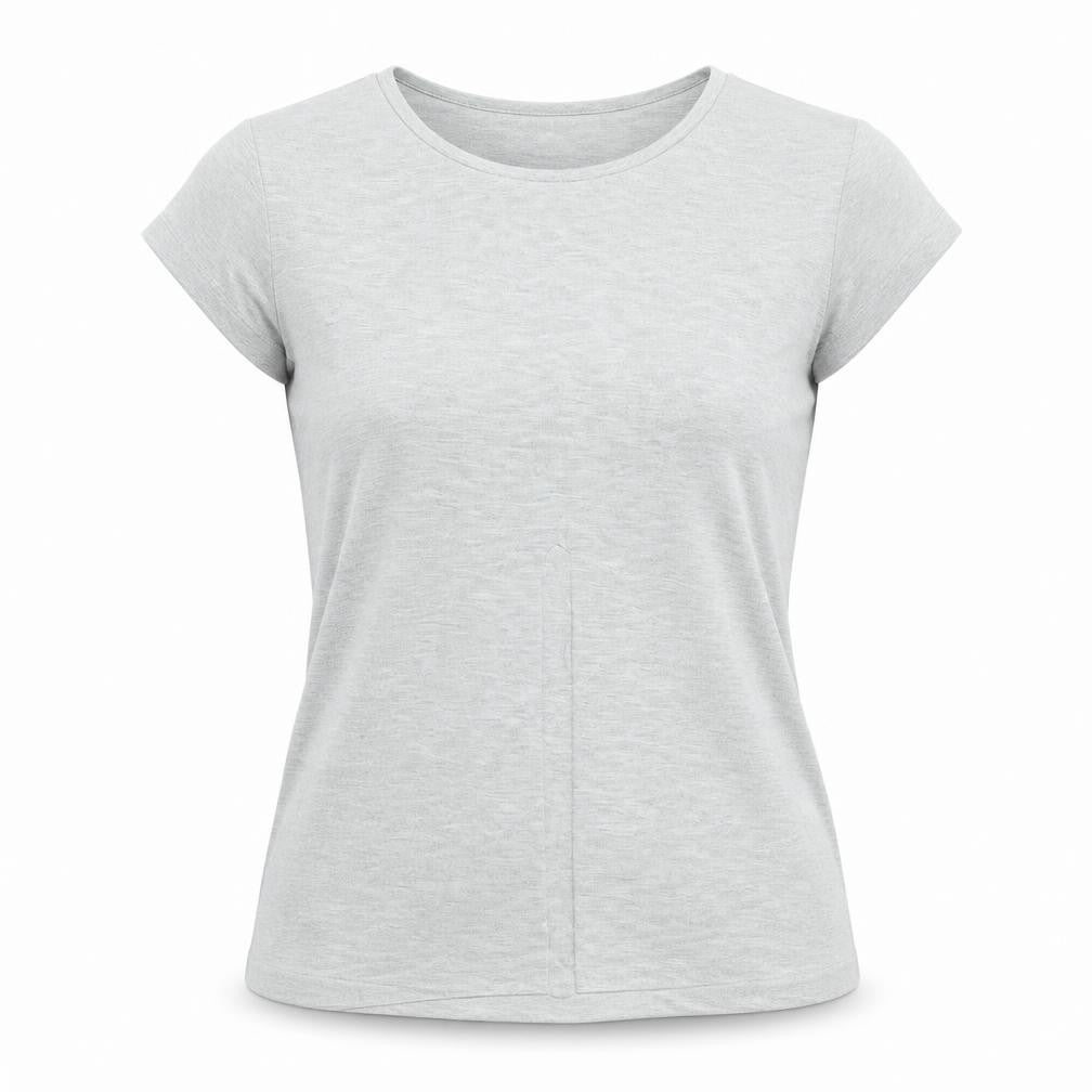 Womens UK Size M Adrienne Vittadini Green Basic T-Shirt