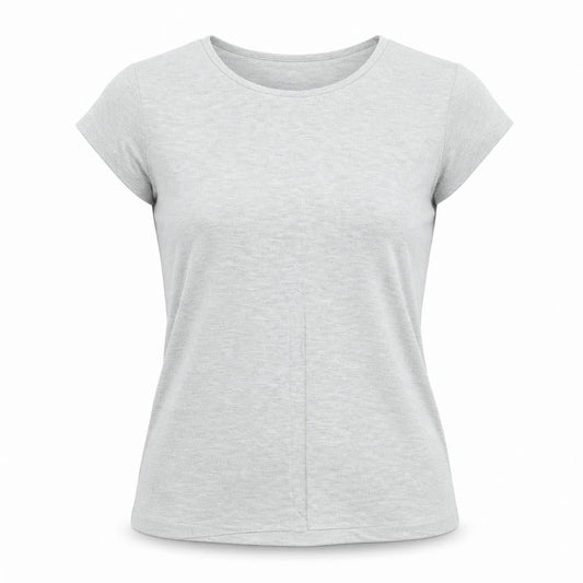 Womens UK Size M Adrienne Vittadini Green Basic T-Shirt