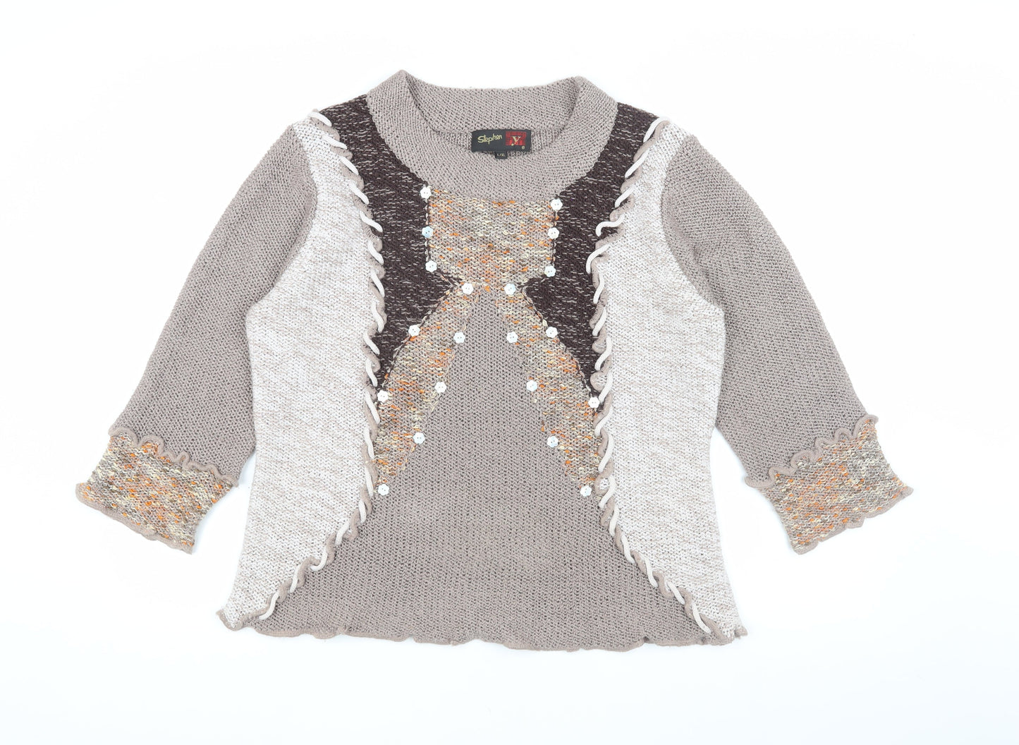 Womens UK Size L/XL Stephen Brown Pullover Jumper