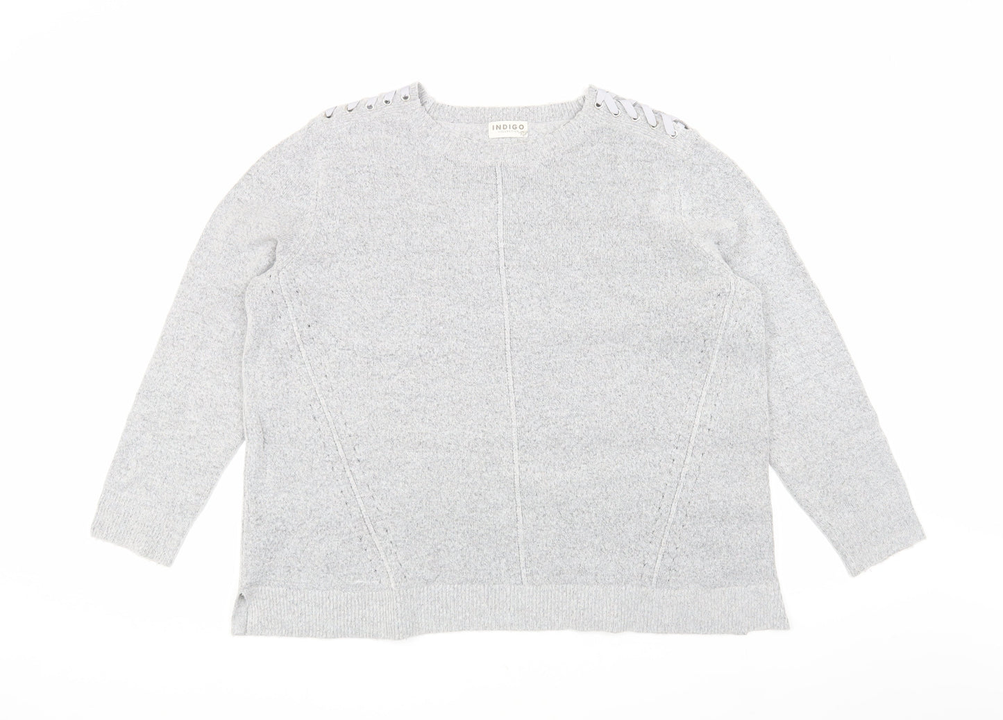 Womens UK Size 16 Marks and Spencer Grey Jumper Jumper