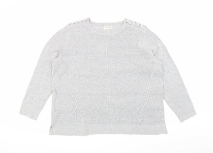 Womens UK Size 16 Marks and Spencer Grey Jumper Jumper