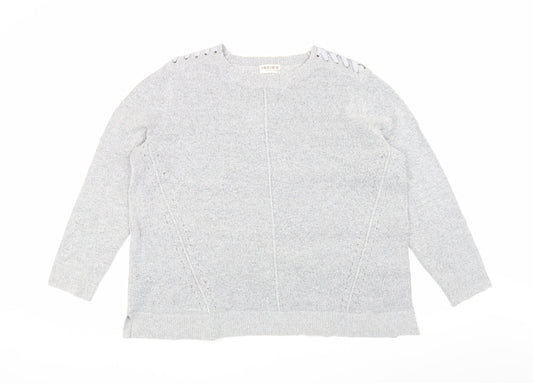 Womens UK Size 16 Marks and Spencer Grey Jumper Jumper