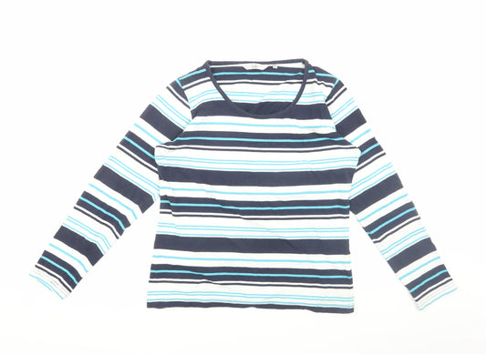 Isle Women's Striped Long Sleeve Cotton T-Shirt