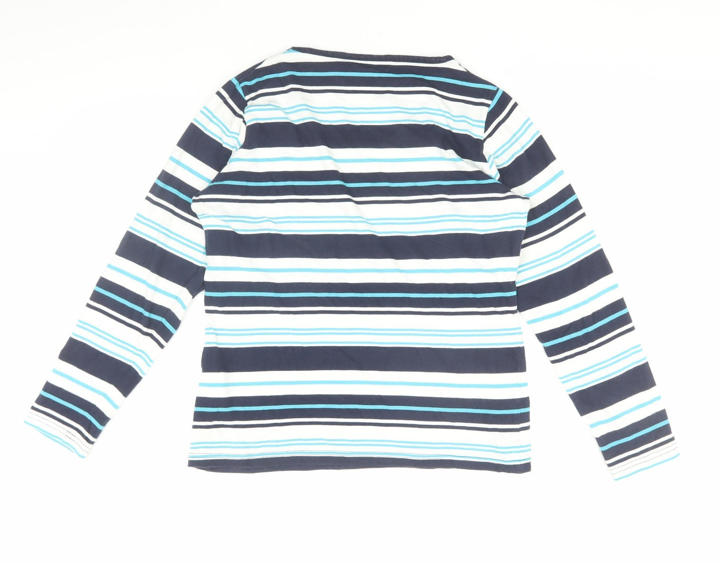 Womens UK Size S Isle Multicoloured Basic T-Shirt