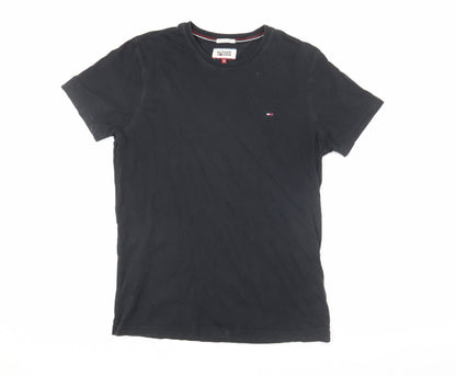 Mens UK Size M Hilfiger Denim Black  T-Shirt