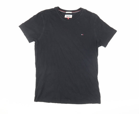 Mens UK Size M Hilfiger Denim Black  T-Shirt