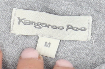 Kangaroo Poo Men's Grey Medium Polo Shirt