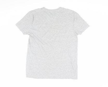 Star Wars Men's Grey Medium Christmas T-Shirt