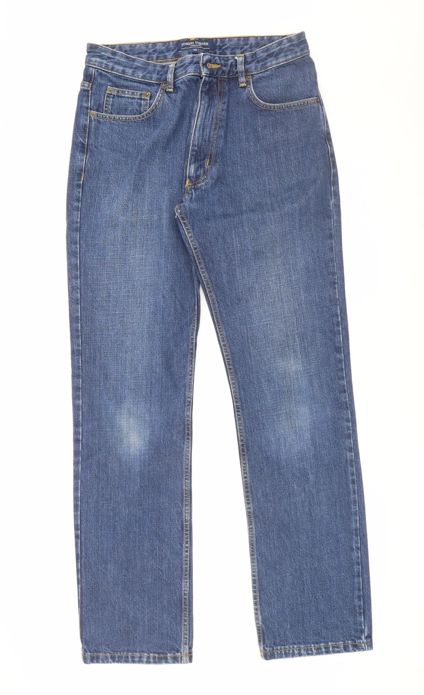 Joseph Turner Men's Straight Blue Jeans Size 32