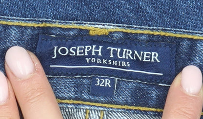 Joseph Turner Men's Straight Blue Jeans Size 32