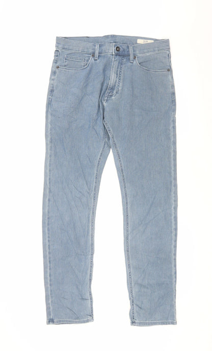 Marks & Spencer Men's Slim Light Blue Jeans
