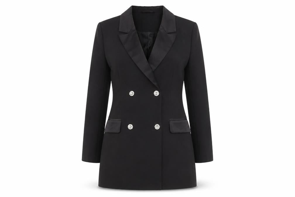New Look Women Black Petite Jacket Dress UK Size 10