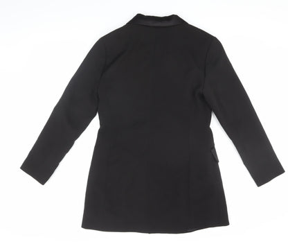 New Look Women Black Petite Jacket Dress UK Size 10