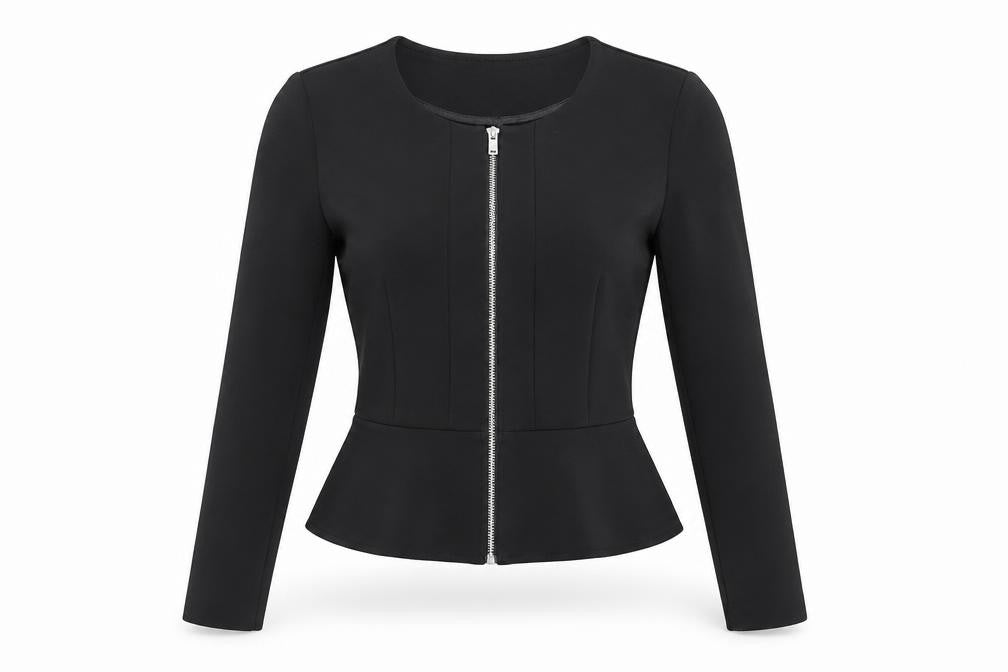 Womens UK Size 6 H&M Black Basic Blouse