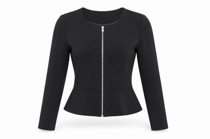 Womens UK Size 6 H&M Black Basic Blouse