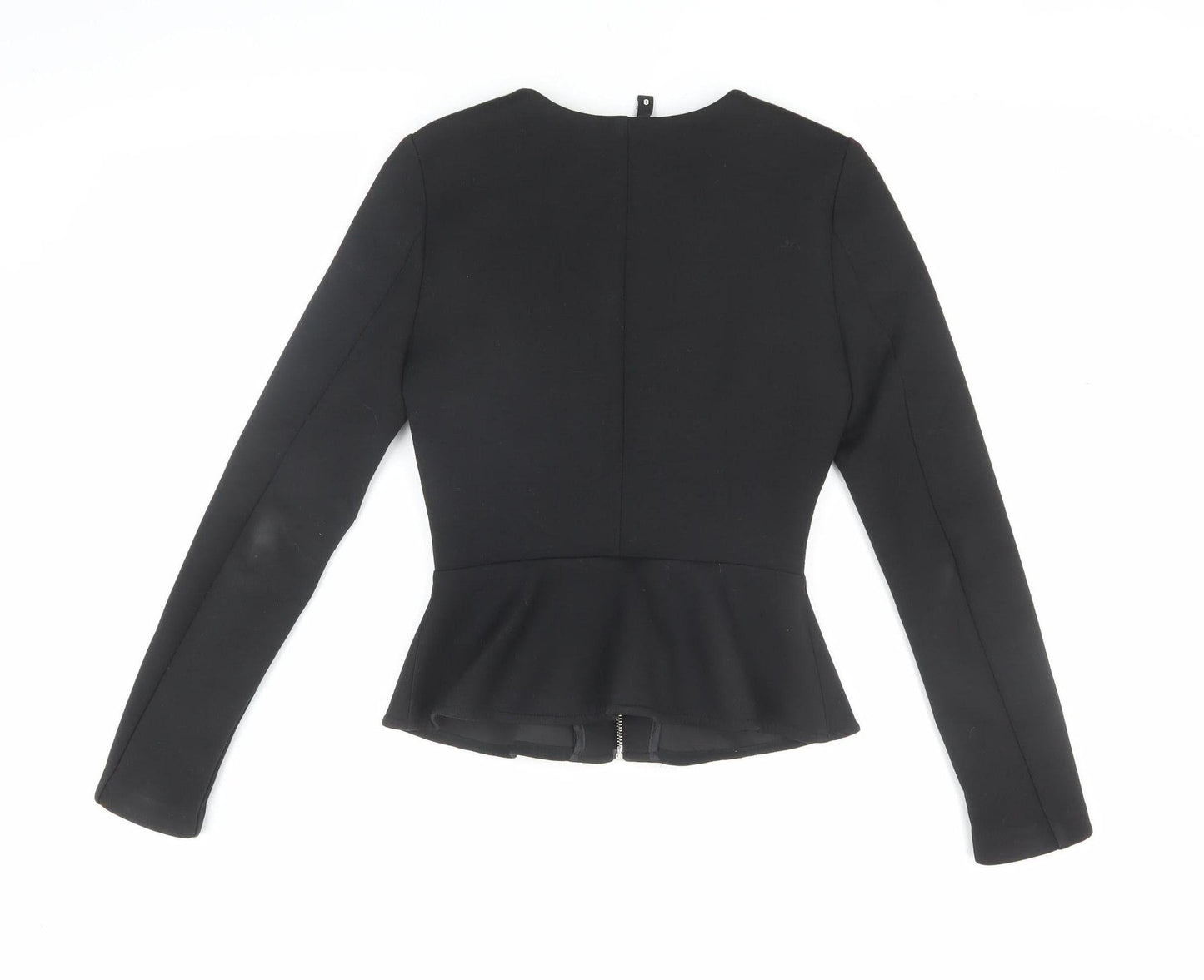 Womens UK Size 6 H&M Black Basic Blouse
