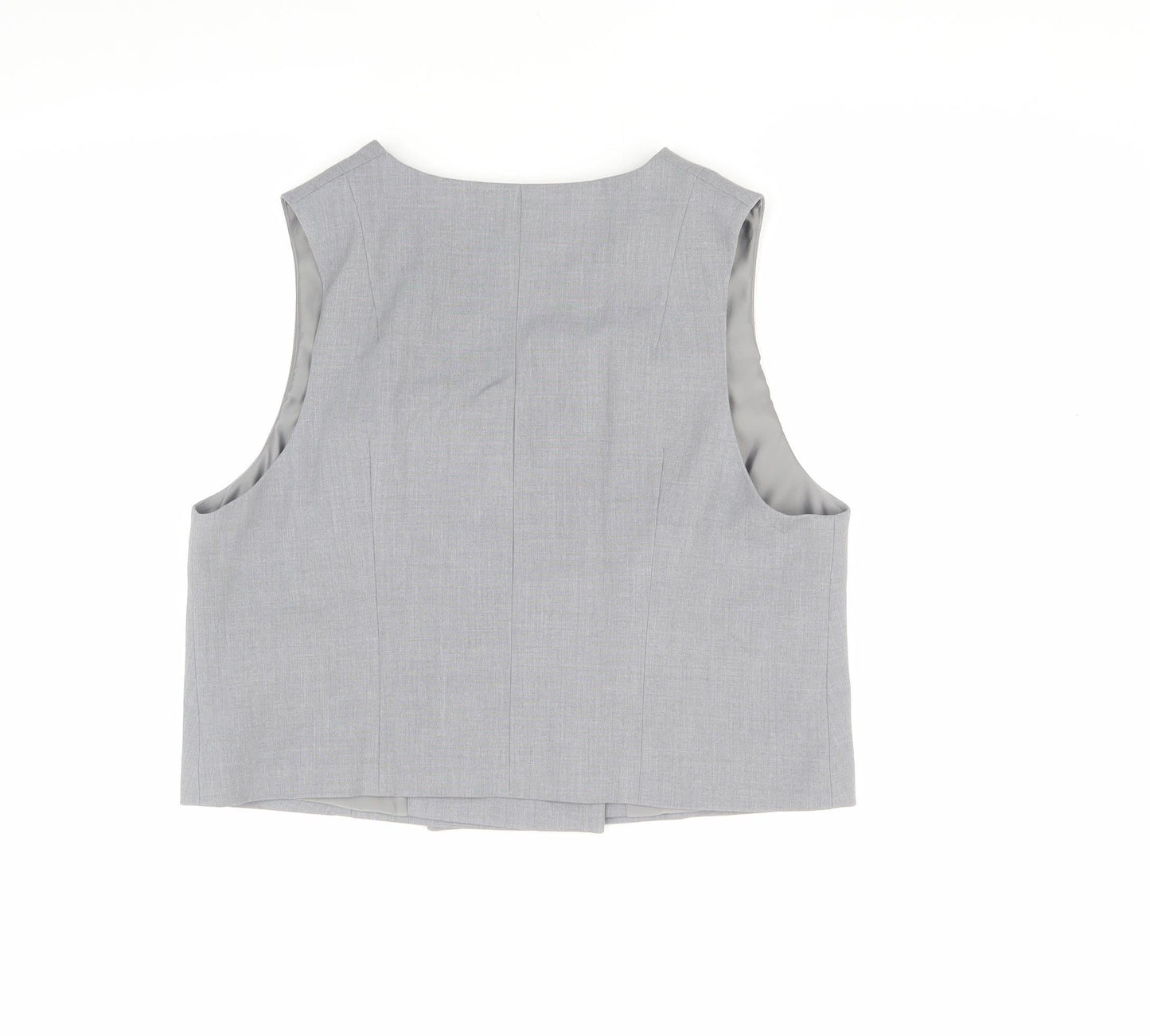 Marks and Spencer Grey Women's Suit Waistcoat Size 14