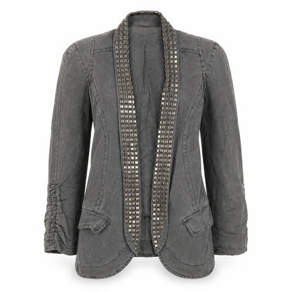 Womens UK Size 8 Miss Selfridge Grey Blazer