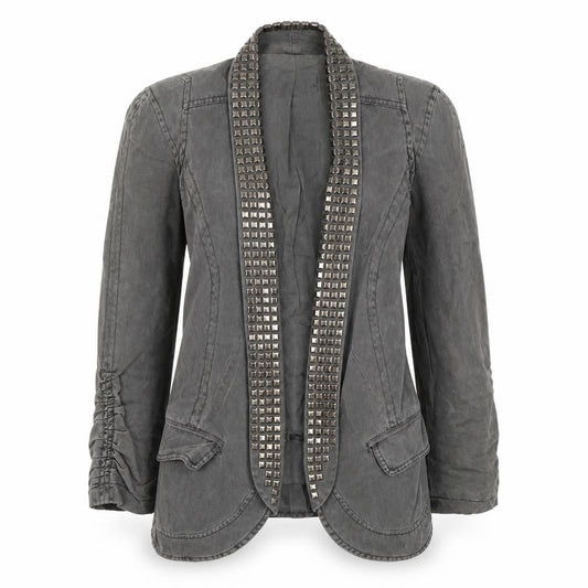 Womens UK Size 8 Miss Selfridge Grey Blazer