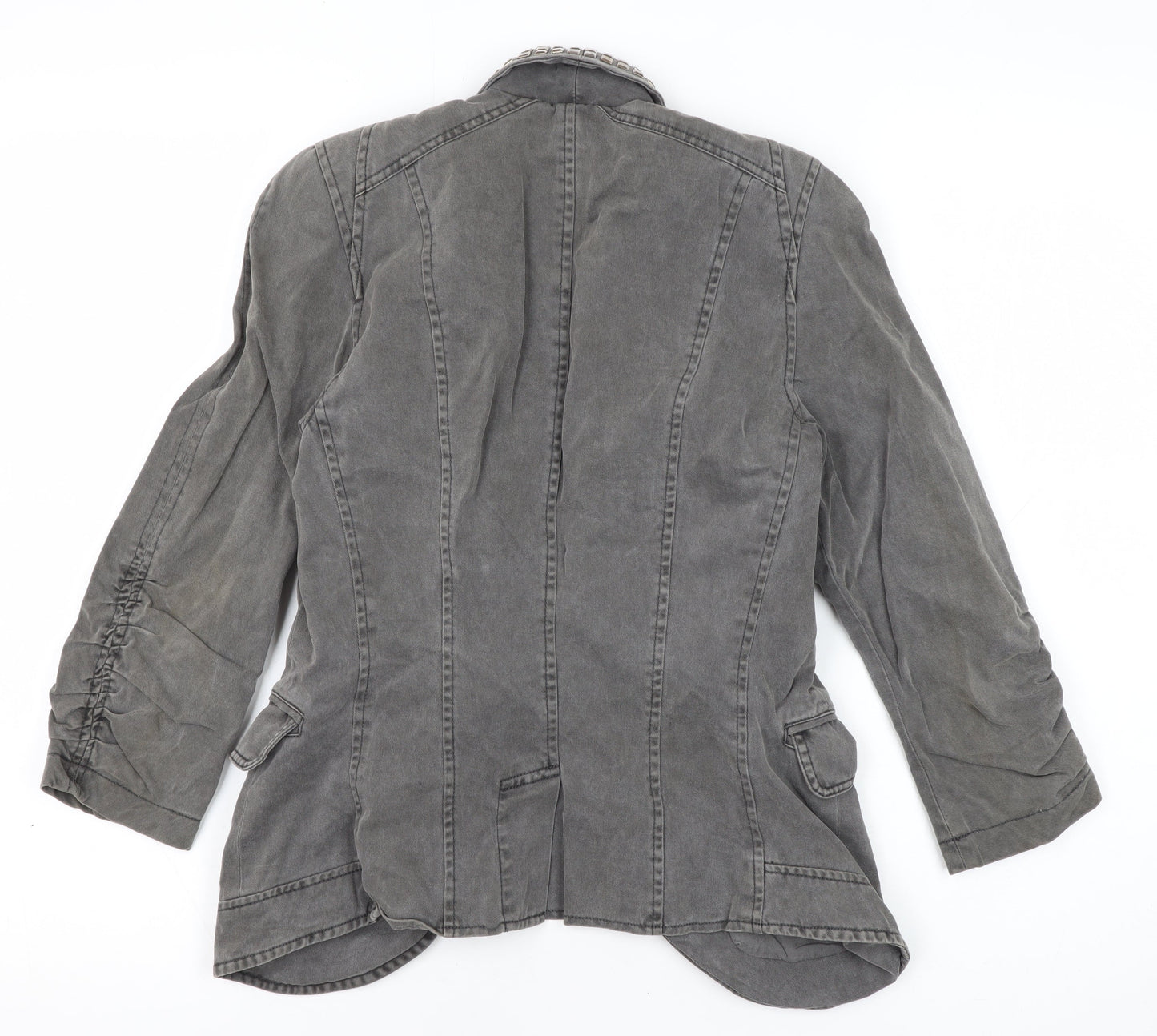Womens UK Size 8 Miss Selfridge Grey Blazer
