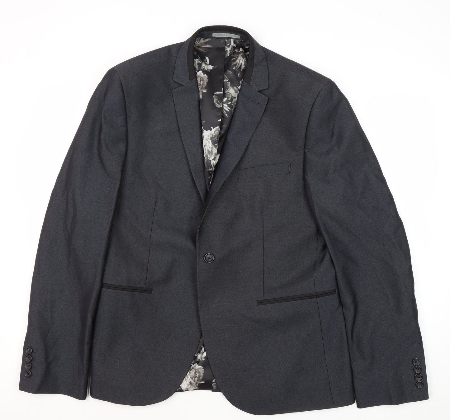 Mens UK Size 42 NEXT Regular Black Suit Jacket
