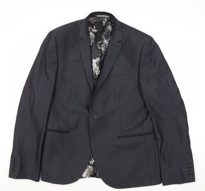 Mens UK Size 42 NEXT Regular Black Suit Jacket