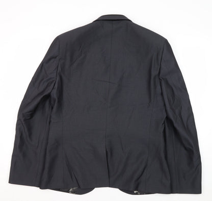 Mens UK Size 42 NEXT Regular Black Suit Jacket