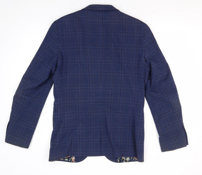 Mens UK Size 38 NEXT Regular Blue Suit Jacket