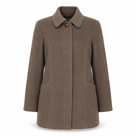 Womens UK Size 14 BHS Brown Basic Jacket