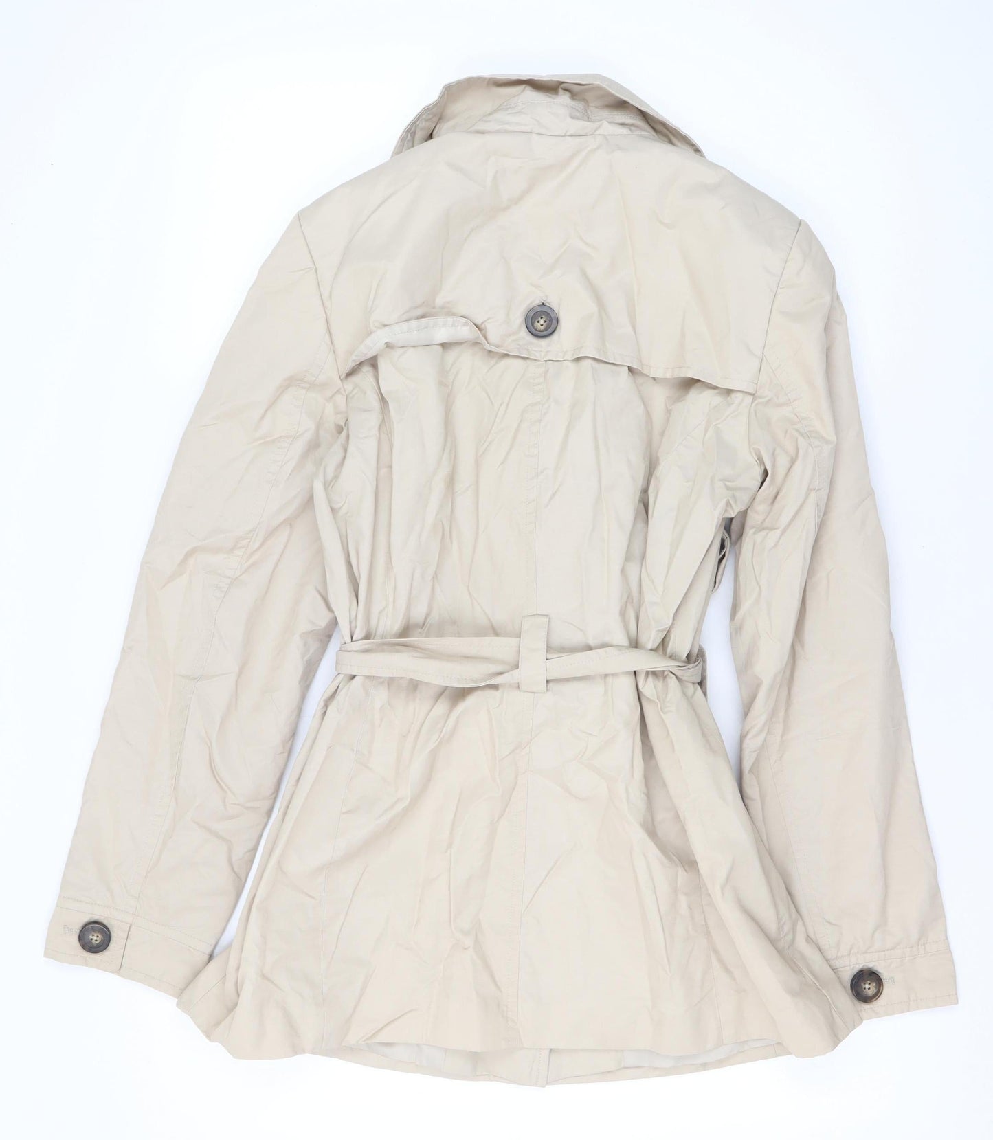 John Lewis Women's Beige Trench Coat Size 14
