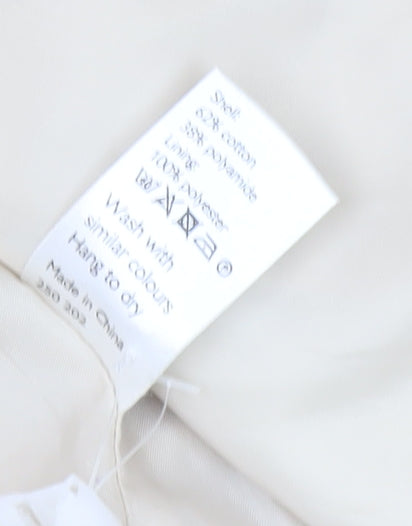 John Lewis Women's Beige Trench Coat Size 14