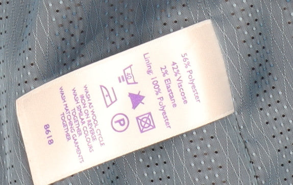 Autonomy Women's Grey Blazer Size 16 Pinstripe