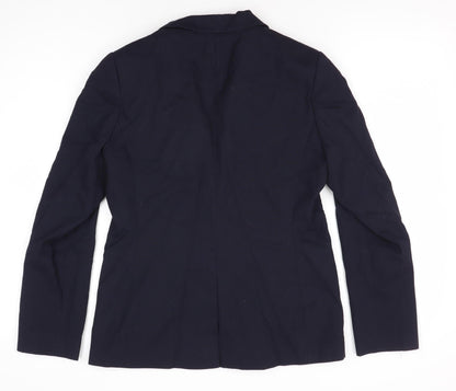 Next Women's Blue Petite Blazer, Size 10, Regular Fit