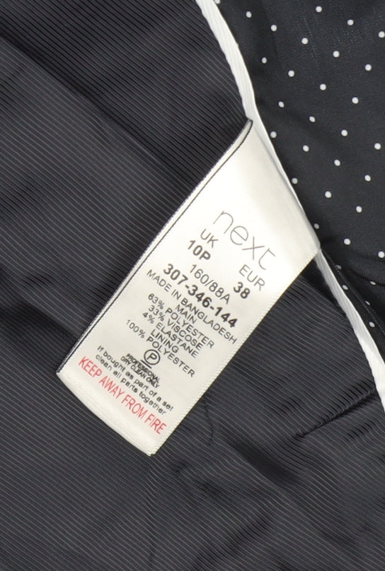 Next Women's Blue Petite Blazer, Size 10, Regular Fit