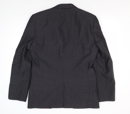 Mens UK Size 40 NEXT Regular Black Suit Jacket