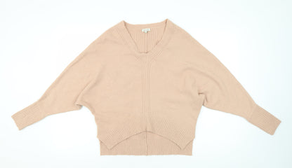 Womens UK Size 6 River Island Beige Pullover Jumper