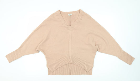 Womens UK Size 6 River Island Beige Pullover Jumper