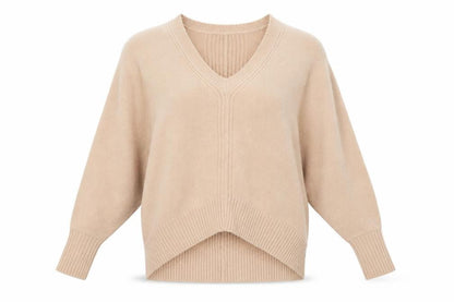 Womens UK Size 6 River Island Beige Pullover Jumper
