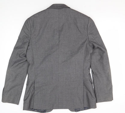 Mens UK Size 38 Scott & Taylor Regular Grey Suit Jacket