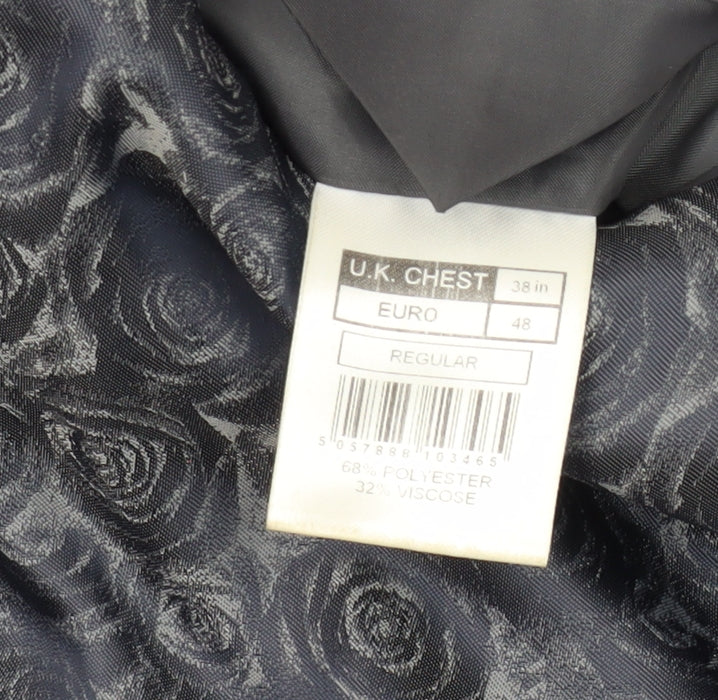 Mens UK Size 38 Scott & Taylor Regular Grey Suit Jacket
