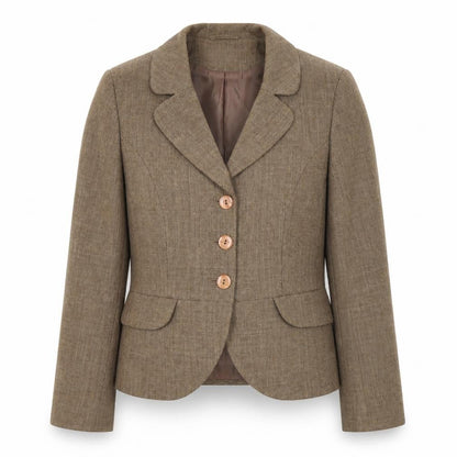 Womens UK Size 12 H&M Regular Brown Blazer